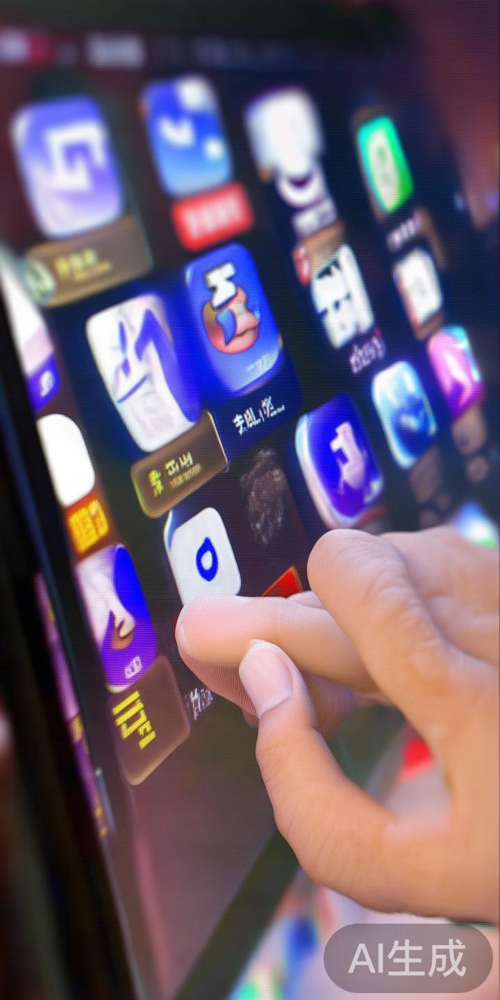 进入应用商店后，在顶部搜索框输入“天博体育”。在搜