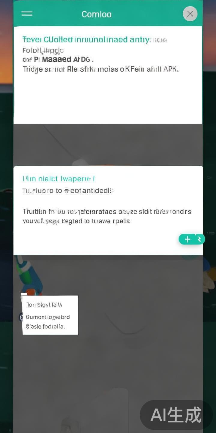 安卓设备：下载完成后，进入文件管理器找到APK文件