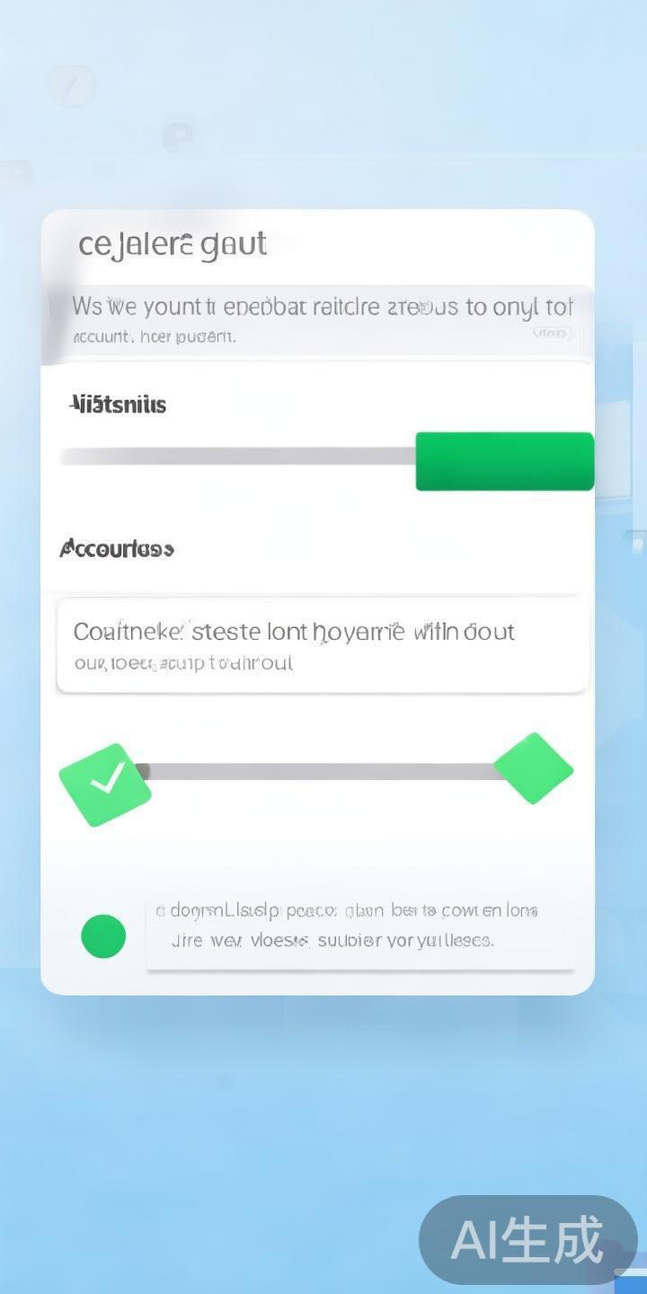 部分地区或特殊账户需要进行实名认证，确保账户归属真